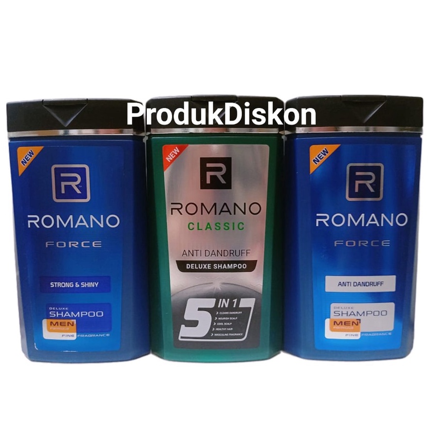TERBARU ROMANO Force Classic Shampoo 17ml