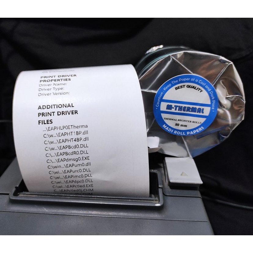 

Grosir Sekarang Kertas Struk Thermal 8x8 Paper Roll Untuk Kertas Kasir Parkir Tiket