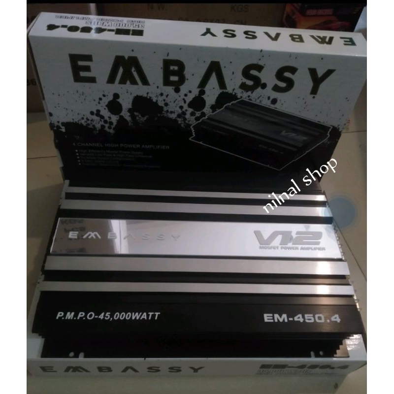 power mobil 4ch Embassy 40000wattpmpo em 450.4