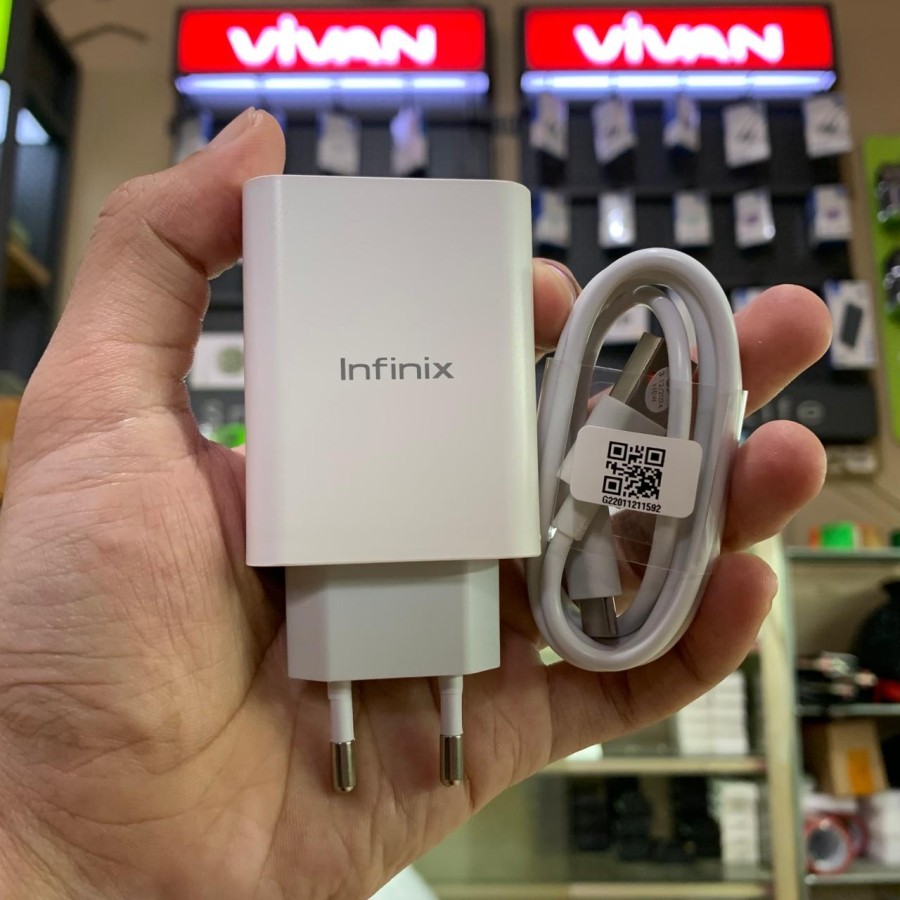 CHARGER INFINIX NOTE 11 NFC HOT 11 ORIGINAL FAST CHARGING TYPE C 33W