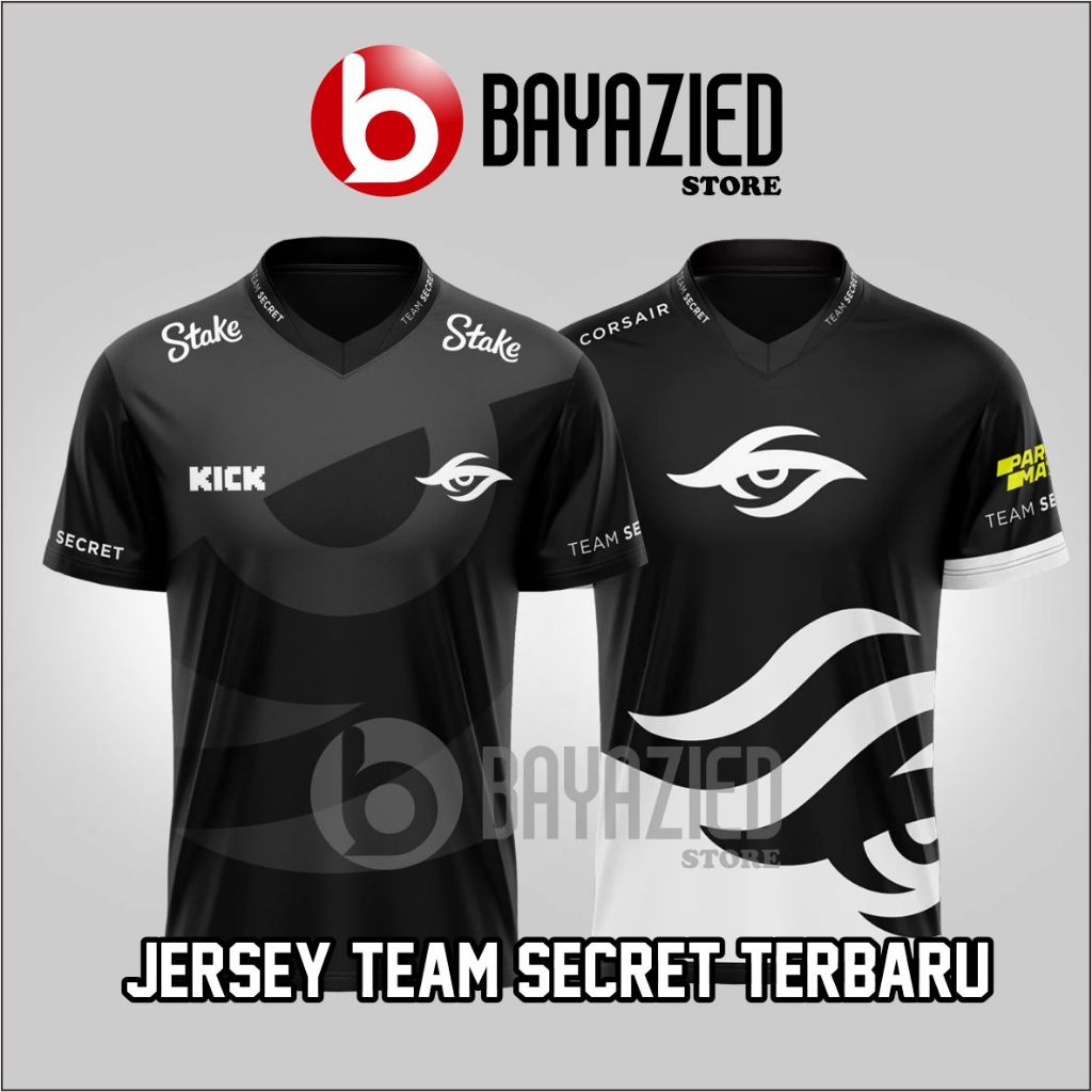 TEAM SECRET JERSEY TERBARU GAME DOTA 2