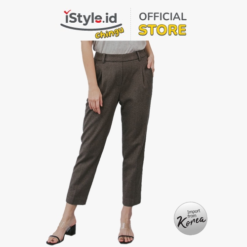 MDS - Herringbone Pants Brown