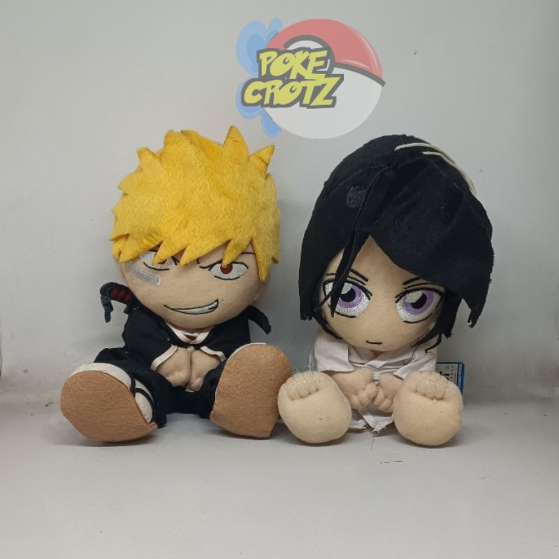 Boneka anime ichigo rukia CEK FOTO bleach  with tag plush
