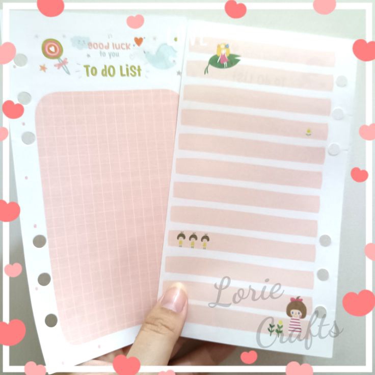 

Serba Ada LC Loose Leaf A6 Motif Lucu Ring 6 Import isi 4 lembar