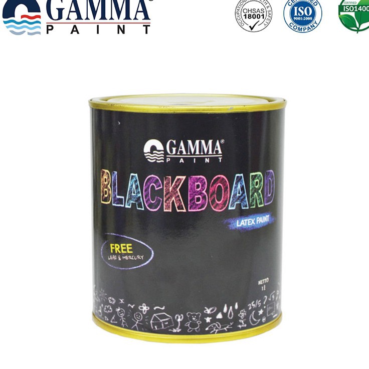 

Best Promote Gamma Blackboard Paint 1L Cat Dekoratif Mengubah Tembok Menjadi Papan Tulis Hitam