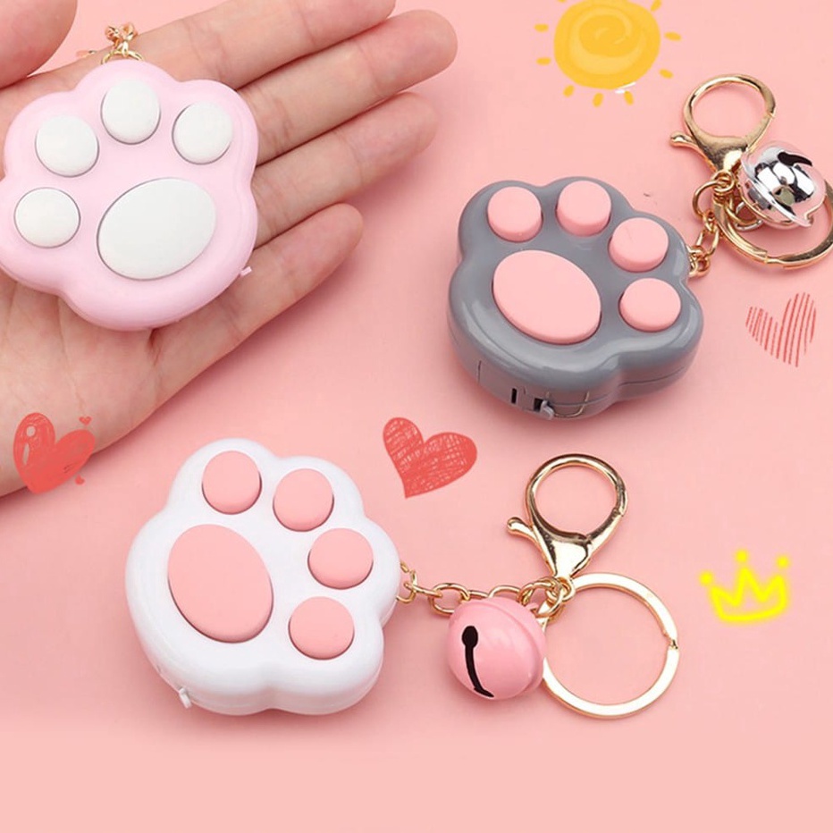 99 BRANDS FESTIVAL Mainan Musik Mini Anakanak Fidget Toy Lovely Portable Funny Cat Paw Push Fidget G