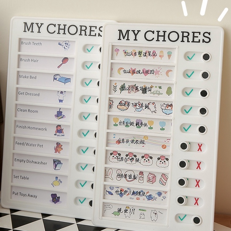 

Limited To Do List Planner Board Adjustable Note Board Portable Managemant Planing Memo Boards Multipurpose Wall Hanging Message note