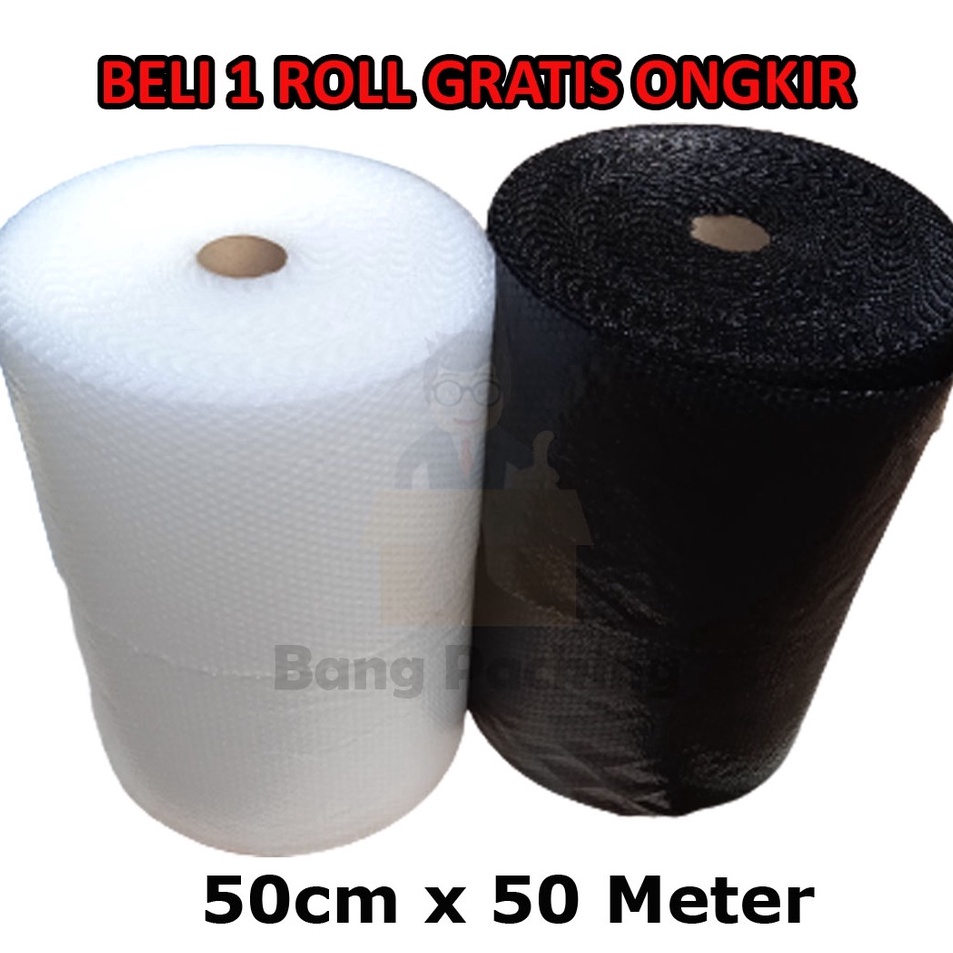 

Paket Spesial Bubble Wrap 5cm x 5M bubble wrap roll bubble wrap bening bubble wrap hitam plastik bubble babel
