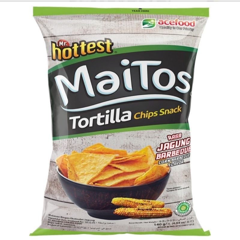 

Mr. hottest Maitos Tortilla BBQ 140 g