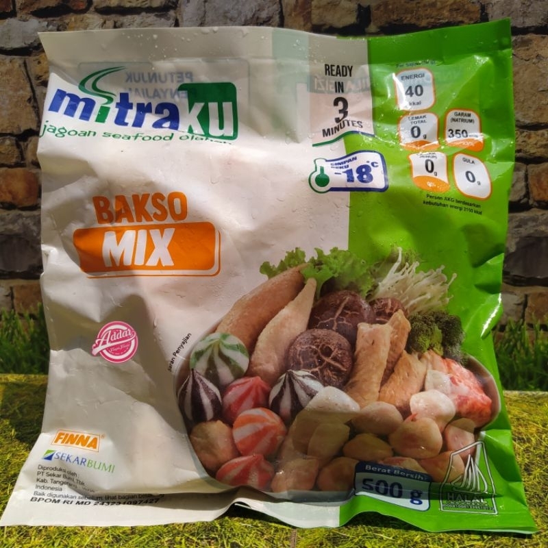 

Bakso Mix Mitraku 500 gram