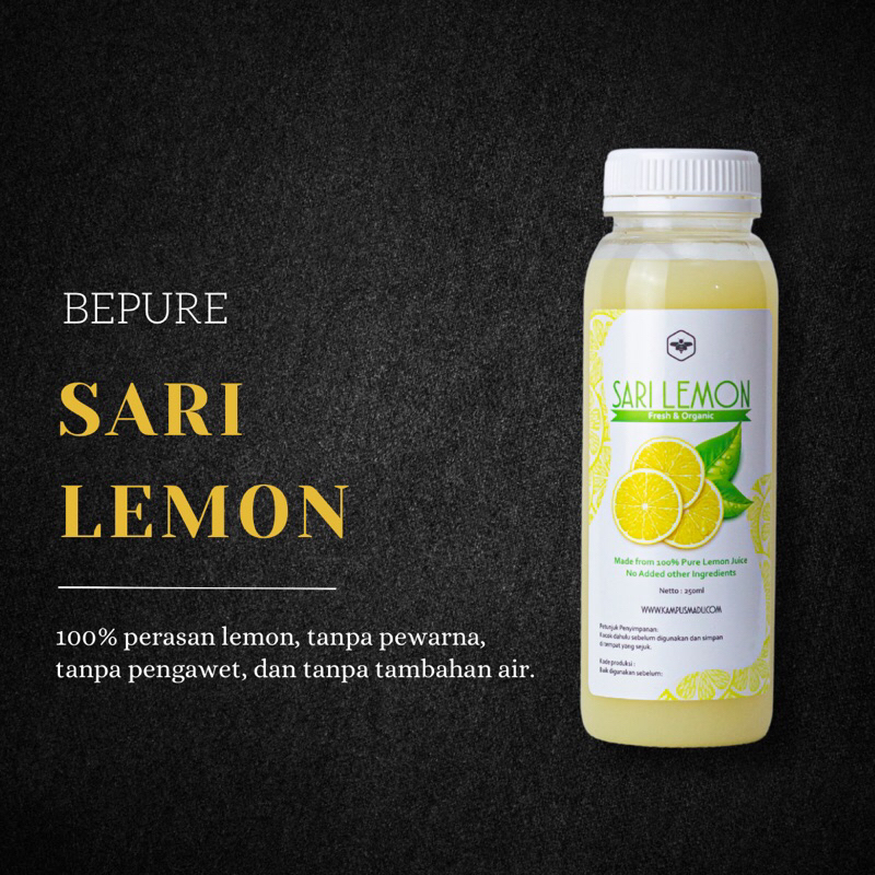 

Sari Lemon 100% Fresh Lemon Juice Tanpa Campuran