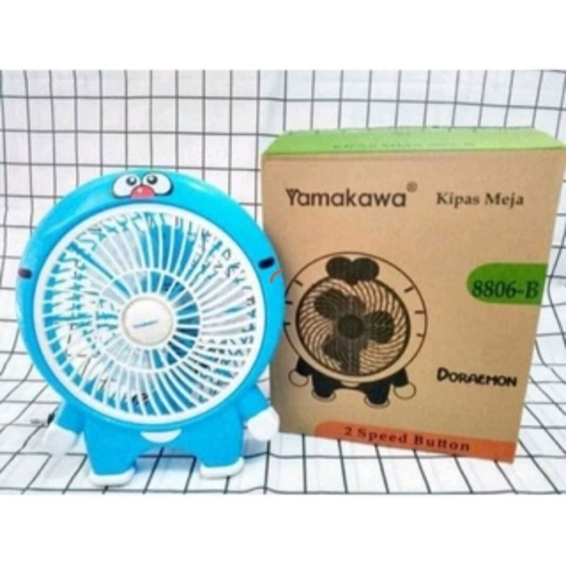 Kipas angin karakter Kipas angin duduk kartun Kipas Karakter Doraemon Anak Yamakawa