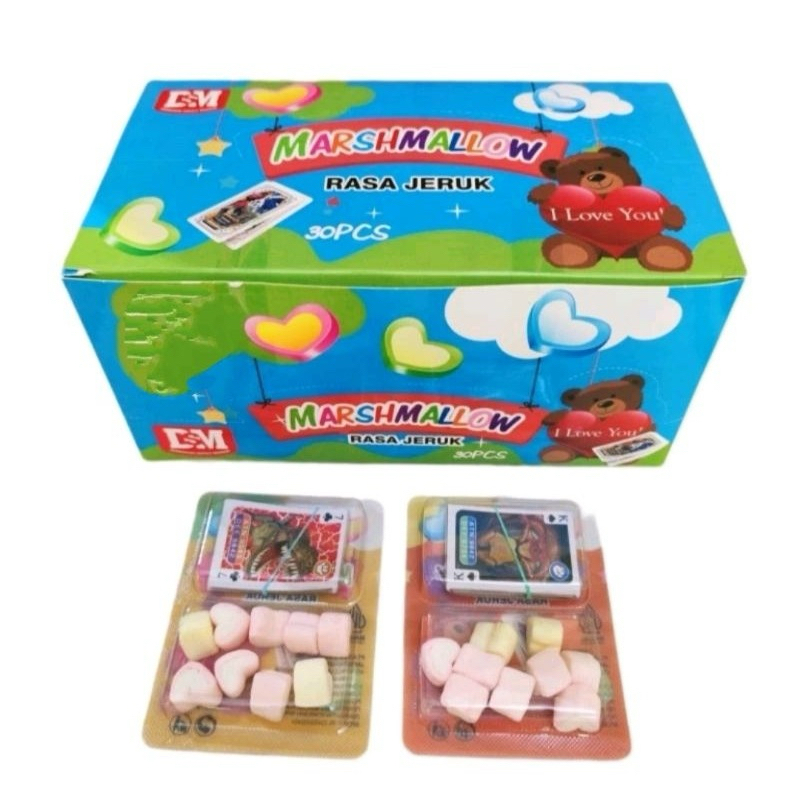 

DSM Marshmallow Kartu Box Isi 30pcs