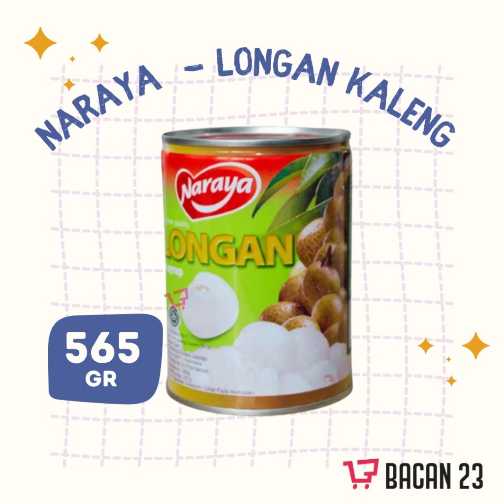 

Naraya Longan Kaleng (565 gr) Naraya buah Kaleng Kelengkeng Lengkeng Syrup