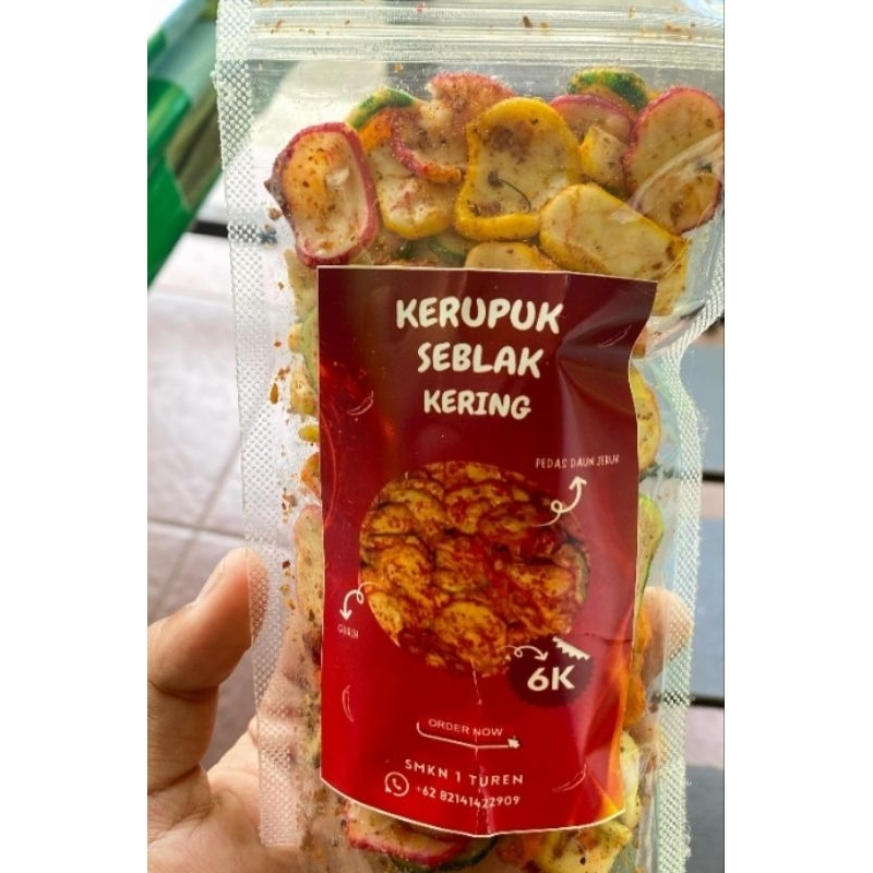 

Kerupuk Seblak Kering