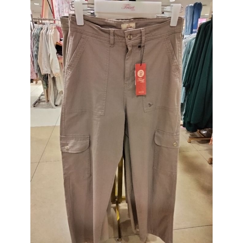 Celana cargo triset ladies terbaru