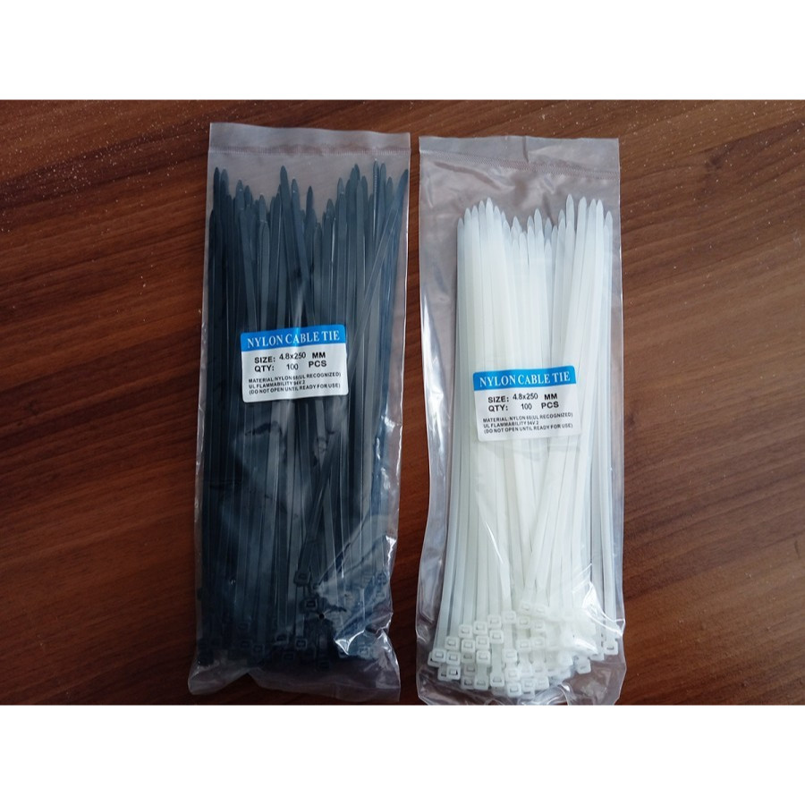 Kabel Ties / Cable Ties/ Kabel Tis 25CM CV250 4,8 x 250