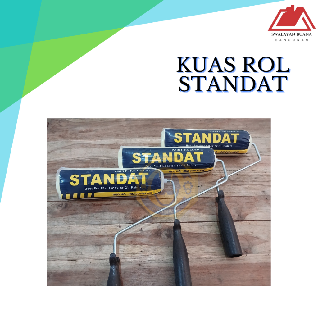 Kuas Roll Cat / Bulu Roll Besar Merek STANDAT