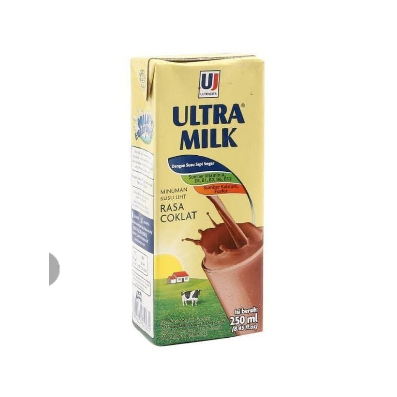 

Susu UHT Ultramilk Coklat 250 ml