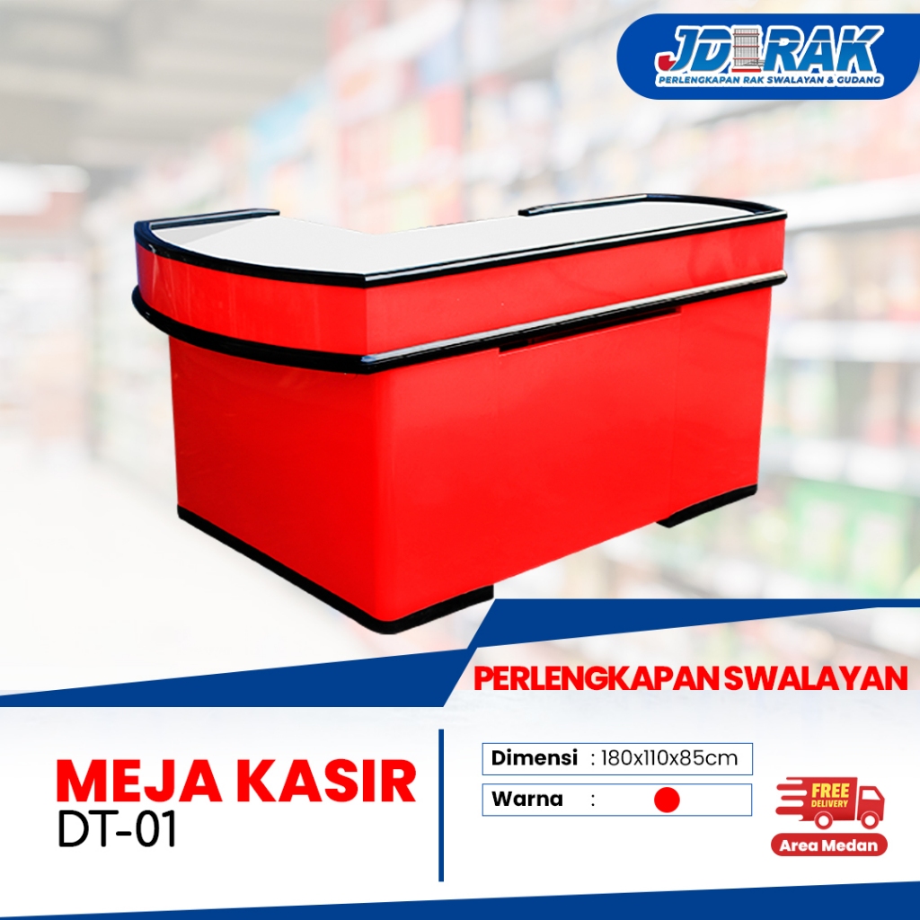 Meja Kasir Minimarket DT-01/Meja Minimarket/Meja Kasir Swalayan