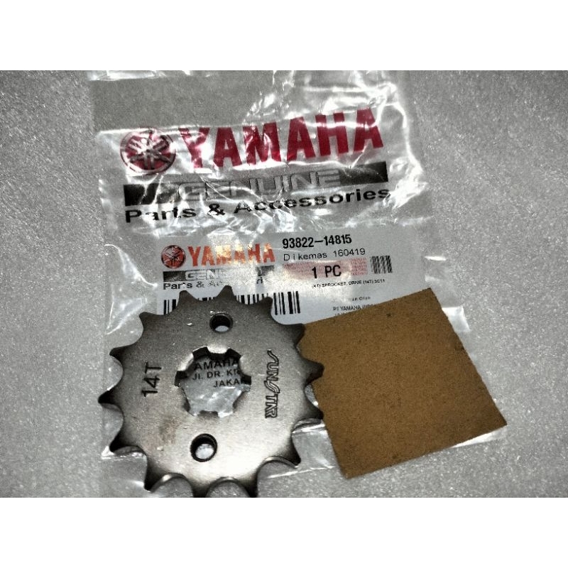gear gir depan Yamaha -93822-14815- Vixion -14T
