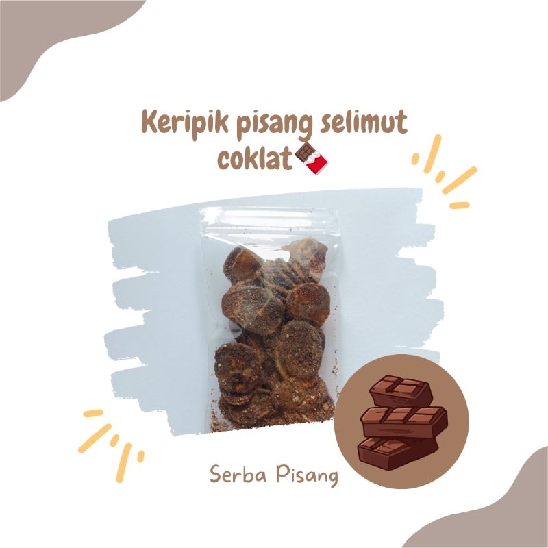 

KERIPIK PISANG SELIMUT COKLAT 50 g