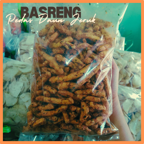 

Bareng Ngemilo Pedas Daun Jeruk Cikruh Kemasan 1/2Kg