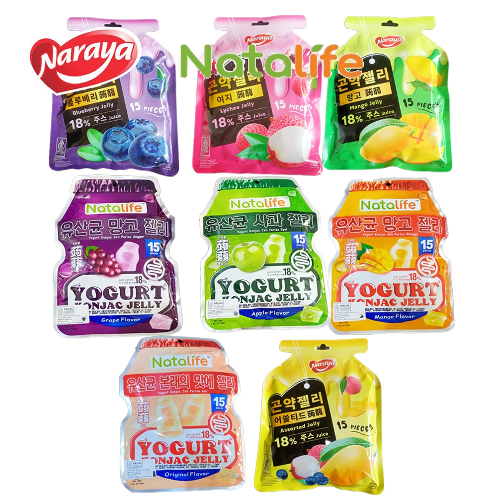 

NATALIFE NARAYA KONNYAKU JELLY 300g