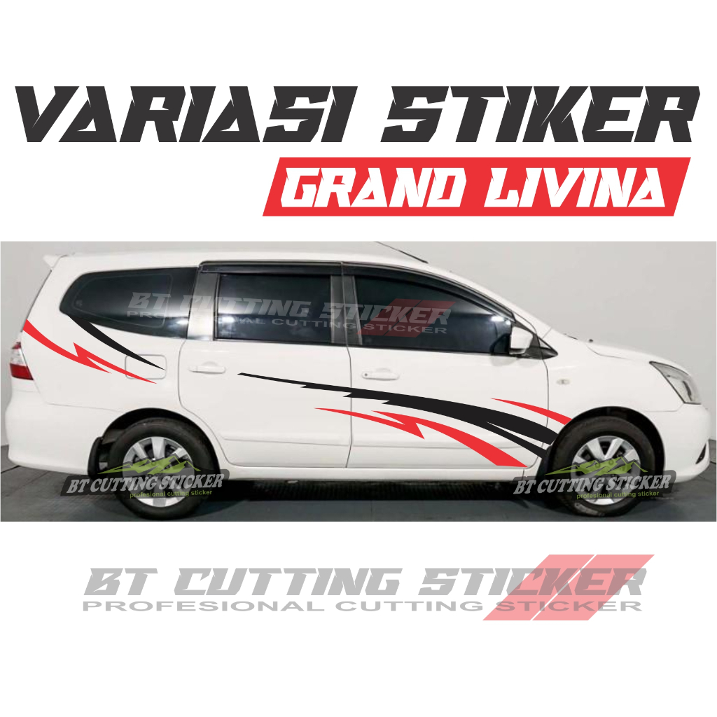 stiker mobil grand livina stiker nissan livina stiker cutting stiker mobil livina