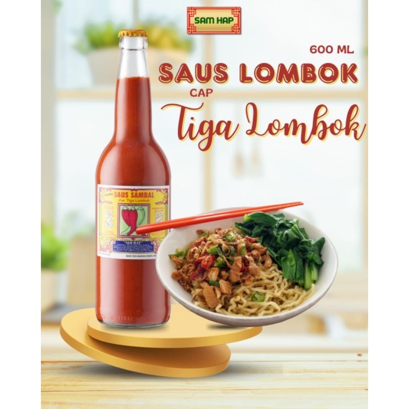 

SAMHAP Saus Lombok | SAMHAP Saus Sambal | SAMHAP Cacp Tiga Lombok
