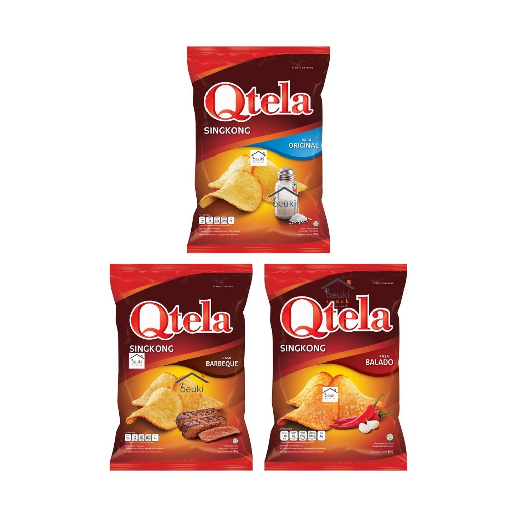 

Qtela Keripik Singkong Berbagai Varian Pilih Rasa