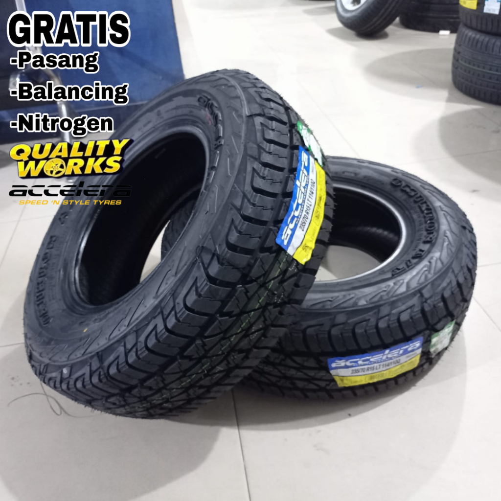 Ban Mobil 235 70 R15 Accelera Omikron AT Ban Semi Offroad