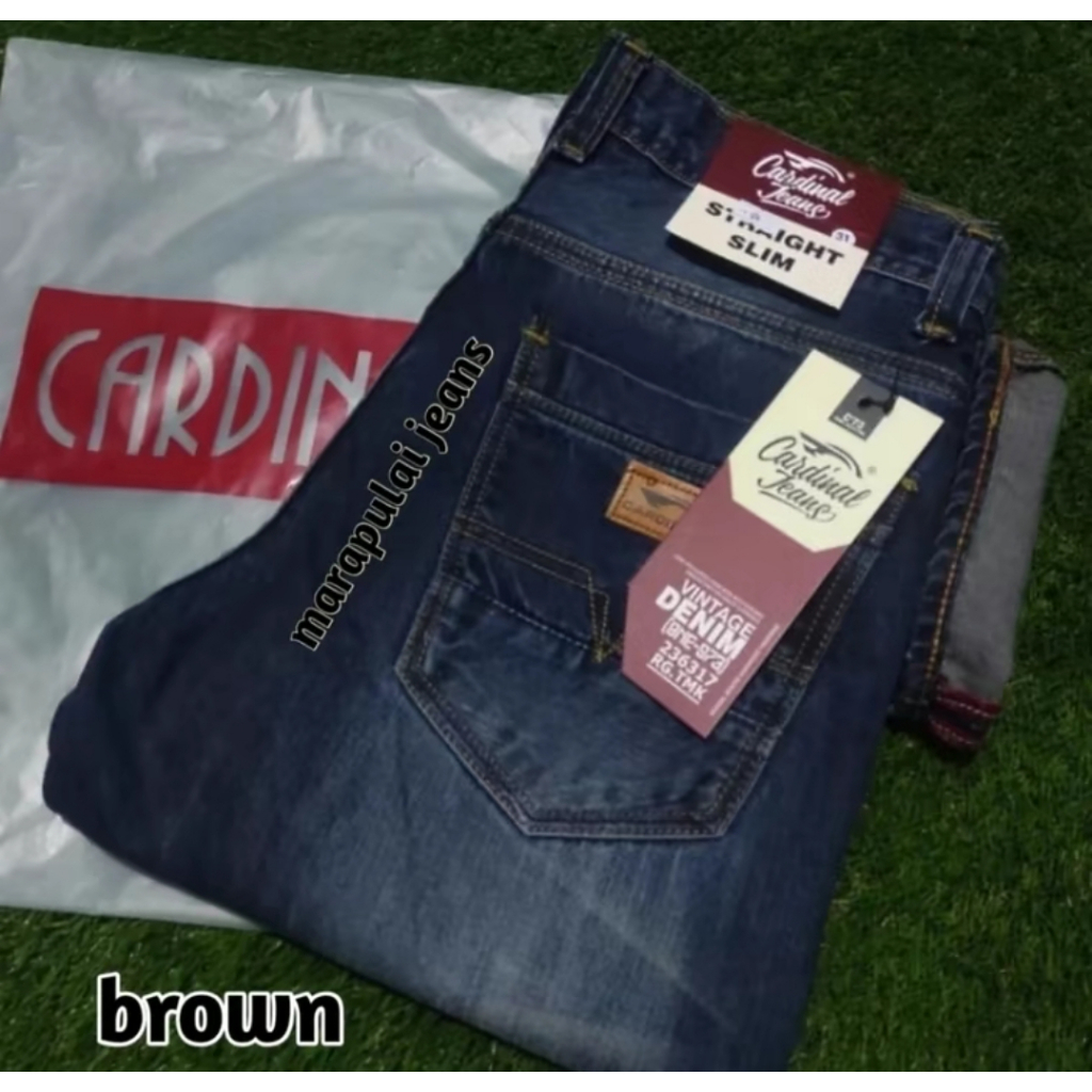 Celana jeans panjang CARDINAL original //Celana jeans pria //celana jeans panjang cardinal standar