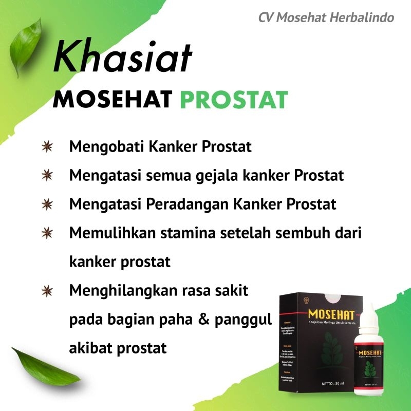 Mosehat obat ampuh menyembuhkan prostat hernia BPOM