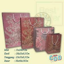 

Paper Bag Coklat Motif Batik 125 Gr Bahan Kraft Craft All Size Bahan Daur Ulang Eco Friendly Tebal Ukuran Sovenir Kado Wedding Tas Belanja
