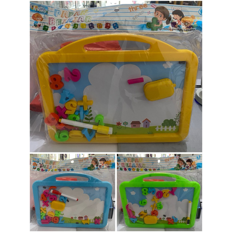 

Papan tulis/Papan belajar Magnetic board Murah meriahh