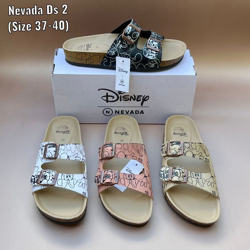 Sandal Wanita Dewasa Selop motif Disney DS2