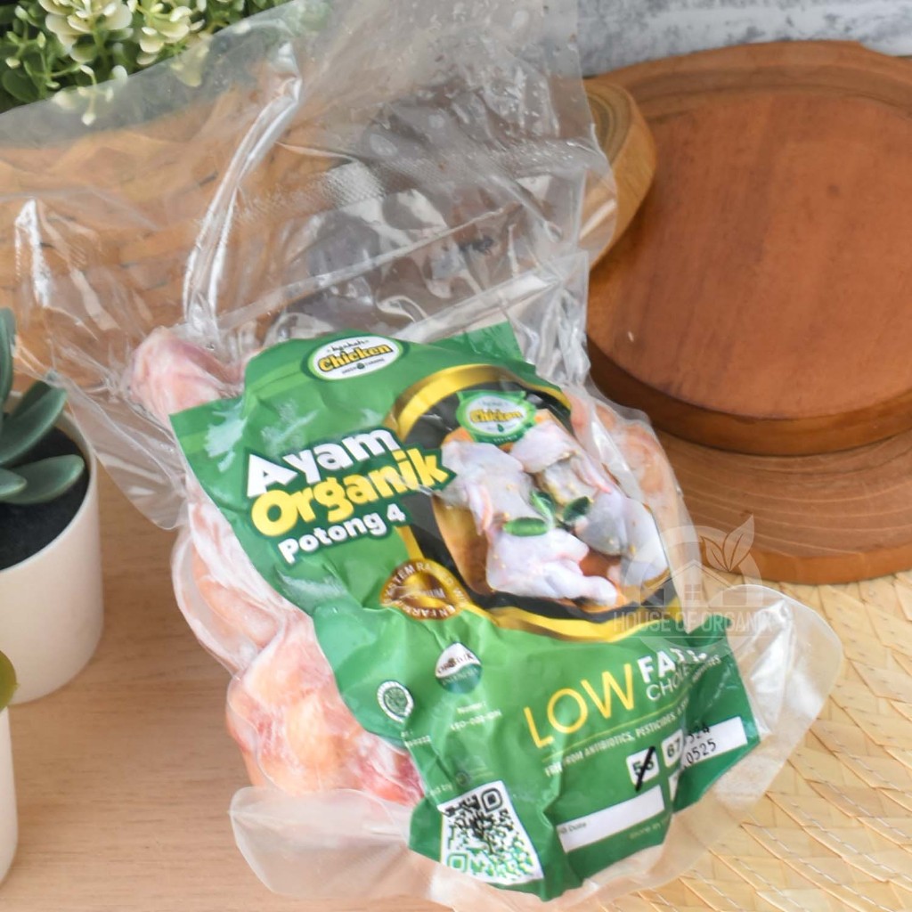 

Frozen Organic Free Range Chicken / Ayam Beku Organik 500 - 600 Gr