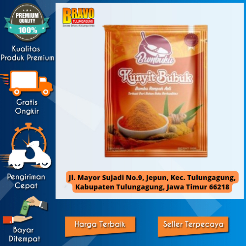 

Bravo Supermarket Tulungagung - BUMBUKU KUNYIT BUBUK BD6 5Gr