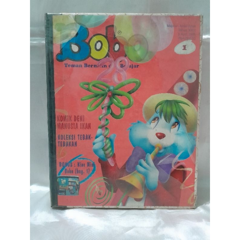 Bobo bundel april sampai juni 2001