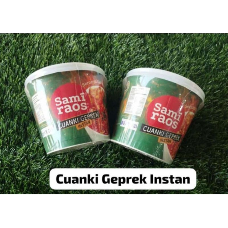 

Cuanki Geprek Instan Sami Raos