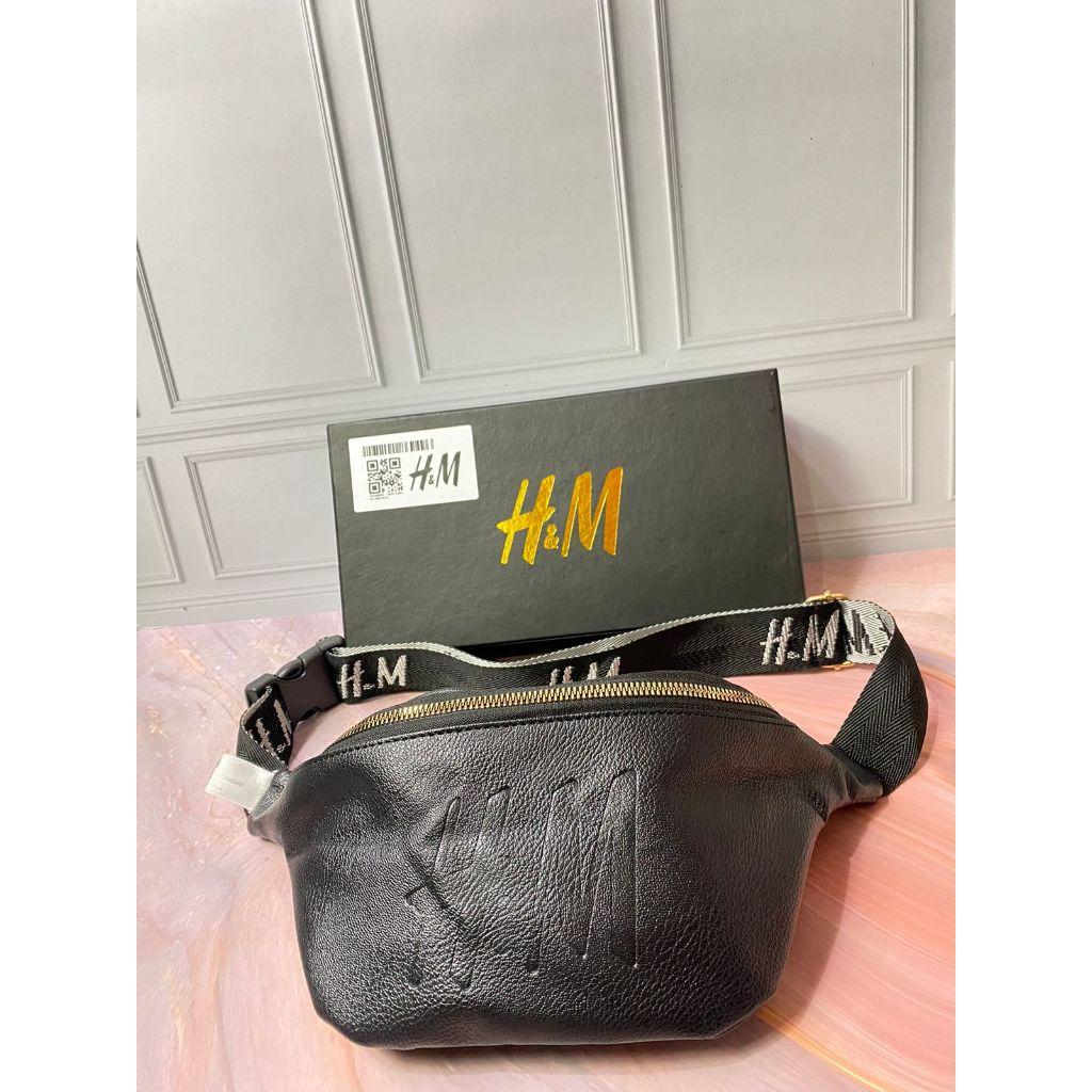 WAISTBAG HM(UNISEX) FULL EMBOS + BOX FULL SET sertifikat,invoice,barcode, ( my Book)