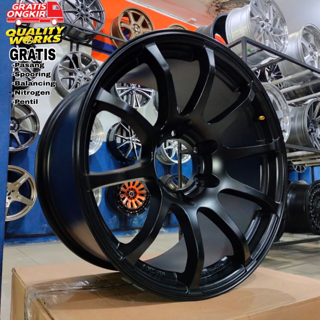 Velg Mobil Fortuner Pajero Ring 18 Tapak Lebar Hsr Wheel Hiroshima