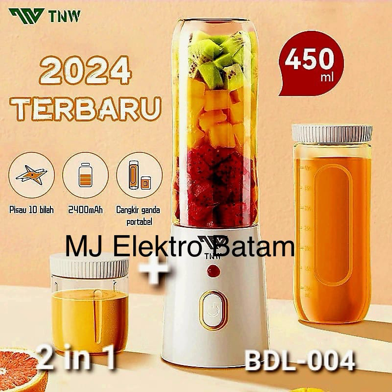 KOTA BATAM - BLENDER JUICE Juicer Mini Juice Multifungsi PORTABLE USB 6 MATA PISAU Charging