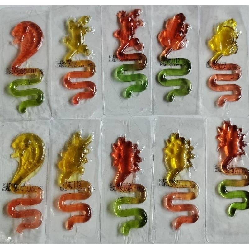 

PERMEN JELLY GUMMY ANEKA RASA BUAH BENTUK LOBSTER SPIDER ULAR CICAK KATAK