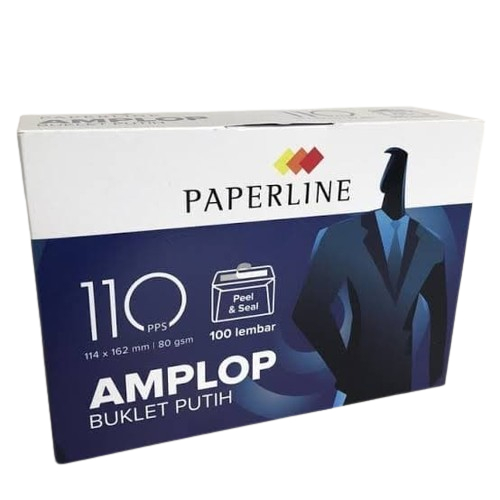 

H7Y Amplop Putih Paperline 110 PPS Uk. 114 x 162 mm