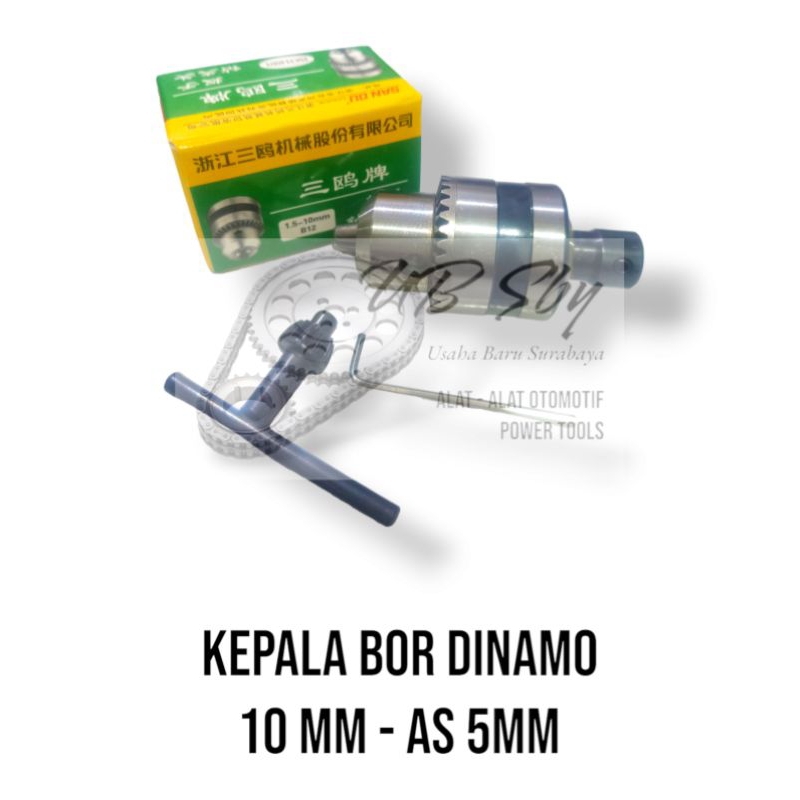 Set Kepala bor Mini Dinamo 10mm