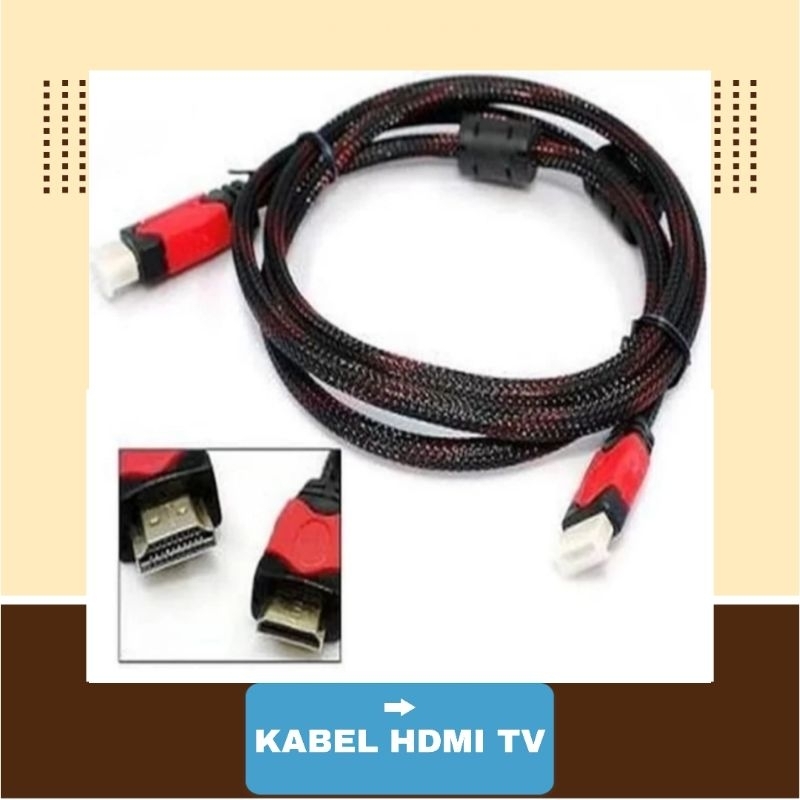 KABEL HDMI TV 1.5m/HIGH SPEED/HDMI TV TO HDMI