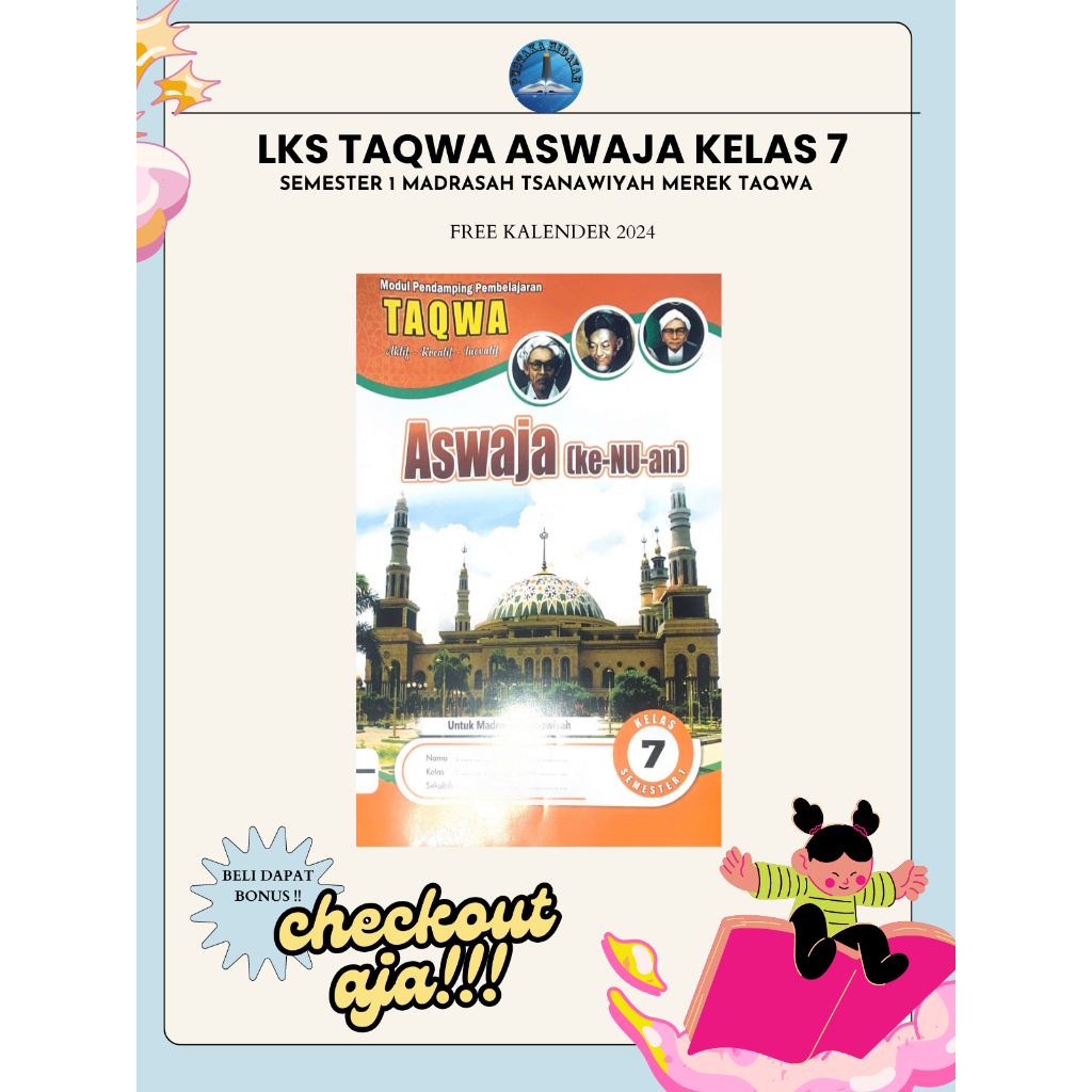 Lks Taqwa Aswaja Kelas 7 Semester 1 Madrasah Tsanawiyah Merek Taqwa