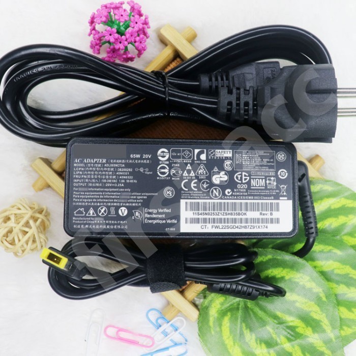 Adaptor Charger casan Le G40 G40-30 G40-45 G40-70 20V 3.25 USB AC 100V-240V ~ 50-60Hz